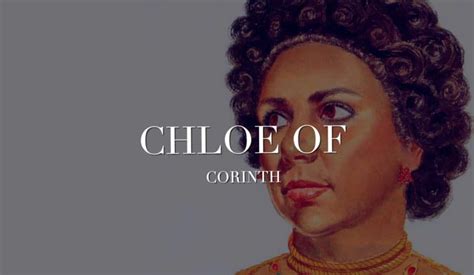 who is chloe 1 corinthians